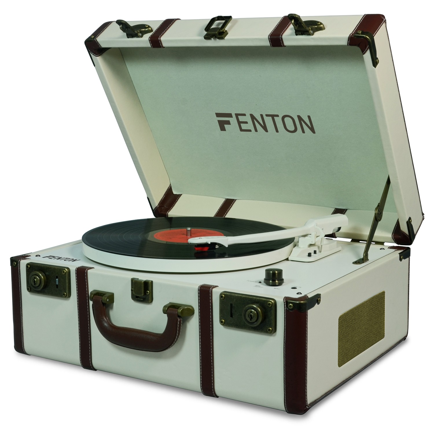 Giradischi Fenton RP145 con valigetta vintage e casse • Bombardino Music -  Strumenti Musicali a Oria - BR